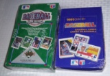 (2) Baseball Wax Boxes 1990 Upper Deck & 1991 OPC