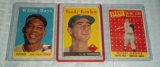 1958 Topps Baseball Mega Star Lot Koufax Mays Mantle All Star HOF