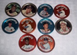 1964 Topps Baseball Coins 10 Total