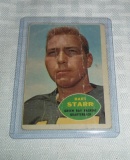 1960 Topps NFL Football Card Bart Starr Packers HOF