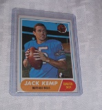 1968 Topps NFL Football Card Jack Kemp Bills