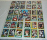 36 Cards 1986 Football w/ Stars NFL & 1970 Topps Super Glosy Johnny Unitas