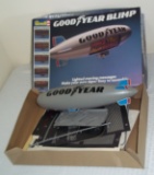 Vintage 1983 Revell Model Kit Built w/ Box Goodyear Blimp Complete? 4750