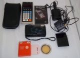 Vintage Electronics Lot Texas Instruments TI-2550 w/ Telesar Coated Filter & More