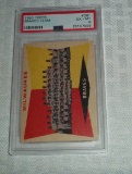1960 Topps Baseball #381 Milwaukee Braves Team Card PSA 6 GRADED EX-MT Aaron Mathews Spahn