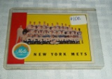 1963 Topps Baseball Team Card NY Mets Nice High BV