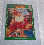 Rare 1989 Pro Set NFL Football Dealers Promo Card Santa Claus First Year Christmas