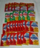30 Total 1988 1990 1991 Unopened Topps Wax Packs Lot Possible GEM MINT Cards