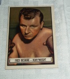 1951 Topps Ringside Boxer Boxing Card Fred Beshore Nice Card