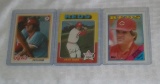 Vintage Topps Pete Rose Card Lot 1975 1978 1988 Reds