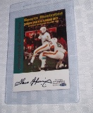 Sports Illustrated Autograph Collection NFL Football Signed Insert Dolphins Gero Yepremian