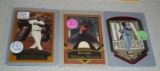 Barry Bonds 3 Insert Lot Game Used Jersey Relic Giants