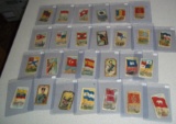 Vintage Early Tobacco Non Sport Cards Flags Lot