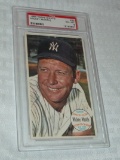 1964 Topps Giant Baseball Card Mickey Mantle Yankees PSA GRADED 6 Nice HOF