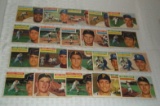 1956 Topps Baseball Card Lot w/ High Numbers 54 Total Cards BV $750+