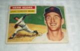 Vintage Baseball Card 1956 Topps #140 Herb Score Rookie Card Indians RC