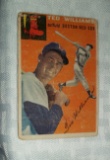 1954 Topps Baseball #1 Card Ted Williams Red Sox High BV $800 HOF
