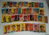 1958 Topps Baseball Card Lot 47 Cards Doby Bunning Team HOF