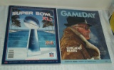 Super Bowl 41 Official Program Colts Bears w/ 1983 Game Day George Halas NFL