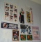 Misc Sports Collectibles Lot Signed? LeClair Flyers Decals Stickers Michael Jordan AMF Bowling Promo