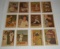 (12) Different 1959 Fleer Baseball Ted Williams Card Lot Red Sox HOF