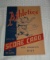 Rare Unscored 1949 Philadelphia A's Athletics Vs NY Yankees ScoreCard Program Connie Mack High Grade