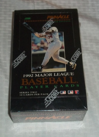 1992 Pinnacle Baseball MLB Wax Box Sealed Rookies