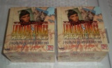 (2) 1992 Indiana Jones Card Wax Boxes Sealed Chronicles