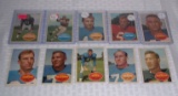 1960 Topps NFL Football Card Lot 10 Cards
