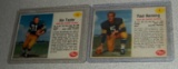 1962 Post Cereal NFL Football Packers Paul Hornung Jim Taylor