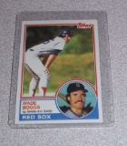 1983 Topps Baseball #498 Wade Boggs Rookie Card RC Red Sox HOF Key Vintage