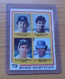 1978 Topps Baseball #707 Paul Molitor Alan Trammell Rookie Card RC HOF