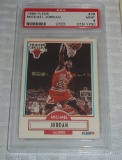1989-90 Hoops NBA Basketball Card Michael Jordan PSA GRADED 9 MINT Bulls HOF