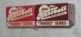 1989 & 1990 Topps Traded Baseball Factory Card Sets Ken Griffey Jr Rookie RC HOF