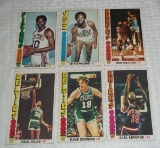 1976-77 Topps NBA Basketball 6 Card Lot Monroe McAdoo