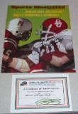 Greg Pruitt Autographed 8x10 Photo Browns COA NFL Football Oklahoma