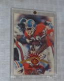 1997 Leaf NFL Football Insert Card Broncos Terrell Davis HOF Proof #83