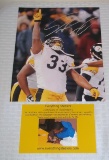 Isaac Redman Autographed 8x10 Photo Steelers COA
