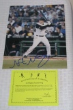 Nate McClouth Autographed 8x10 Photo Pirates COA MLB