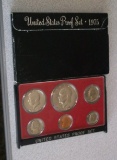 1975 United States US Proof Coin Set w/ Box Half Dollar