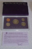 1993 United States US Proof Coin Set w/ Box Half Dollar
