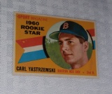 1960 Topps Baseball #148 Carl Yastrzemski Yaz Red Sox HOF Rookie Card RC Yaz Sharp Nice