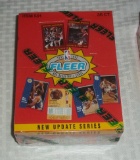 1991-92 Fleer NBA Basketball Complete Wax Box 36 Packs Potential GEM MINT Jordan Bird + Rookies RC