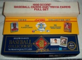 1990 Score Baseball Sealed Factory Card Set & 1992 Donruss Factory Set