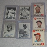 Vintage Topps Inserts 1968 Game 1967 Deckle Edge Lot