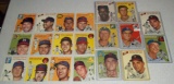 1954 Topps Baseball Card Lot 8 + 12 Trimmed Bauer Irvin