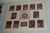 1992 USA Dream Team Promo Display w/ Cards NBA Jordan Barkley Magic Bird Malone Stockton