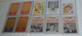 Vintage Topps Fleer Leaf Card Lot 1965 Embossed 1960 Scoops 1951 Red Back Valo