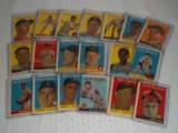 1958 Topps Baseball Card Lot 36 Cards