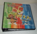 Pokemon Ultra Pro 3 Ring Binder Album w/ Sheets & Cards 2000s Lot